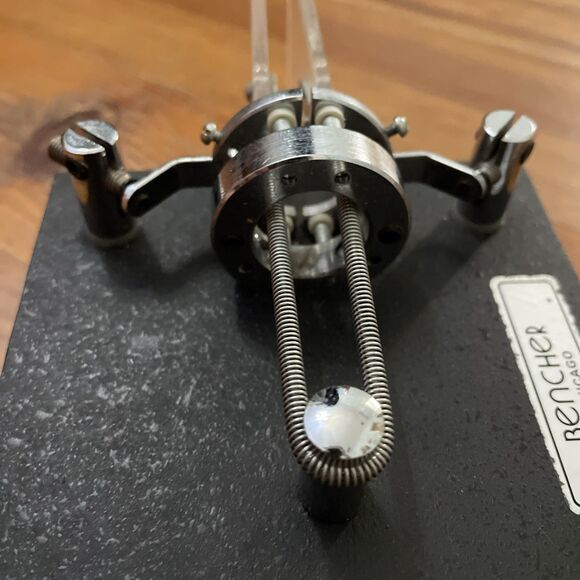 Bencher Ham Radio Morse Code CW Iambic Paddle Keyer Black Vintage TESTED - Picture 11 of 11